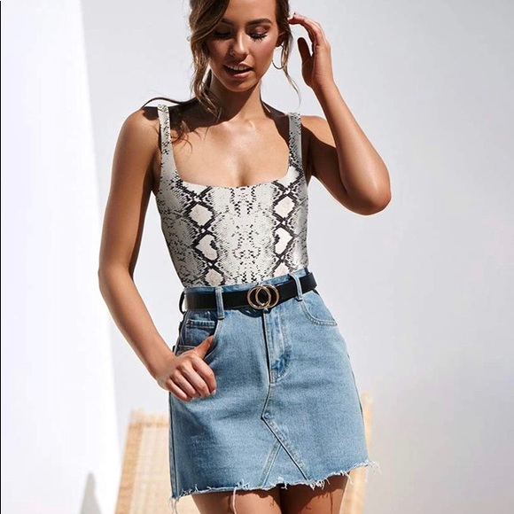 NWT Snakeskin Monokini or Bodysuit - Picture 5 of 7